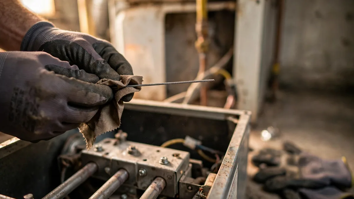 Furnace Flame Sensor Cleaning: How to Clean It (and When to Call Instead)