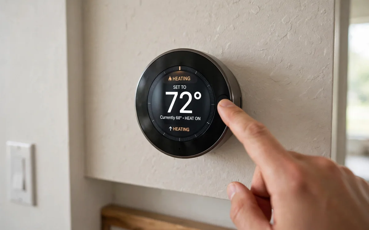 Thermostat not working with a furnace in a Columbus home